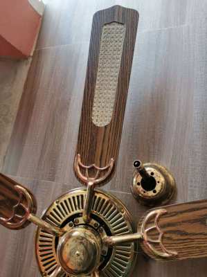 wood ceiling fan