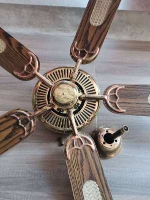 wood ceiling fan