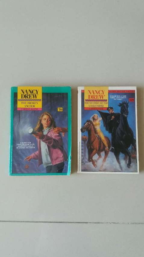  Nancy Drew Books, The Mystery of the Masked Rider - The Broke