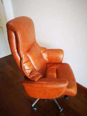 Real leather office chair for sale