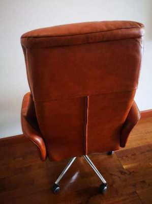 Real leather office chair for sale