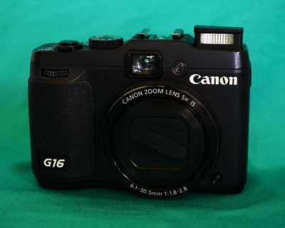 Canon PowerShot G16 Wi-Fi Digital Camera f/1.8-2.8 28-140mm 