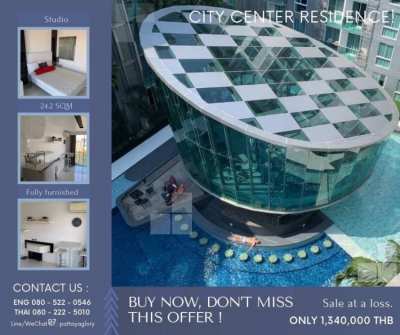 City Center Residence For Sale only 1.34M Foreign Name!!