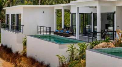 For sale sea view pool villa in Chaweng Noi Koh Samui