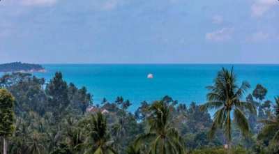 For sale sea view pool villa in Chaweng Noi Koh Samui