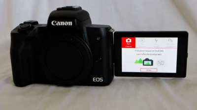 Canon EOS M50 4K Video Wi-Fi NFC Camera Body Black PC2328