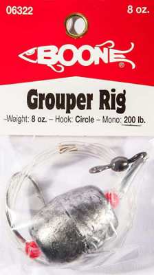 Fishing Lure - Grouper Rigs, 6-Ounce - New 