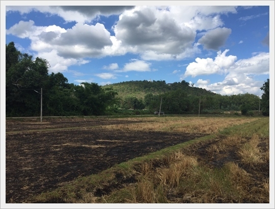 Land 331 sqw.in front of Maekoung Dam, Sansai district, Chiang Mai.