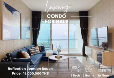 Reflection Jomtien Beach 18,000,000 THB  Brand new ( Corner unit ) 