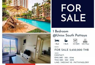 1 Bedroom @Unixx South Pattaya