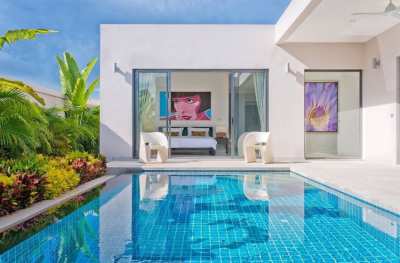 Super Modern 2 Bedroom Luxury Pool Villa