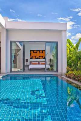 Stunning! Super Modern 2 Bedroom Luxury Pool Villa for Sale 