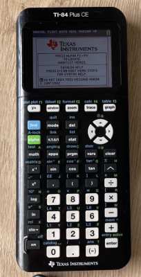 GRAPHING CALCULATOR - CASIO TI-84 PLUS CE