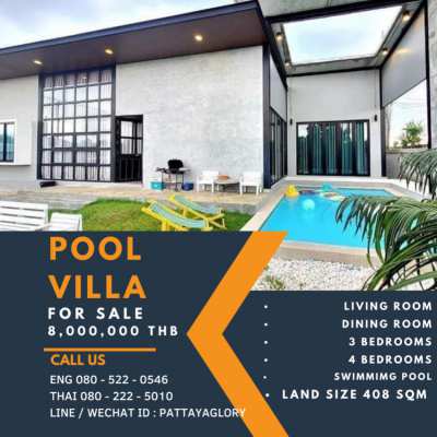 Pool Villa Pattaya - Loft Style Available For Sale Now ! 