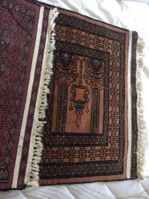 Carpet, Prayer rug,Oriental carpet, Pakistan, wool, Hand knotted.