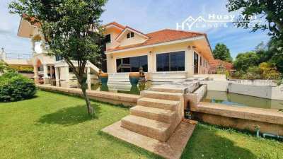 #3264 Large pool house in 2 rai outside a golf course