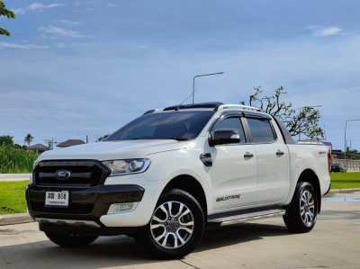 FORD RANGER 2.2 WILDTRAK DOUBLE CAB HI-RIDER AT ปี2016 ไมล์ 98,335 km