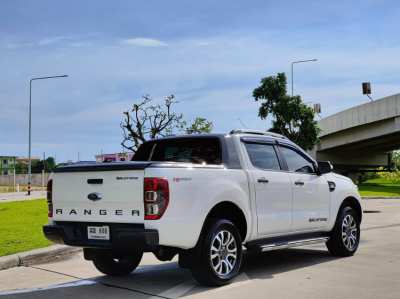 FORD RANGER 2.2 WILDTRAK DOUBLE CAB HI-RIDER AT ปี2016 ไมล์ 98,335 km