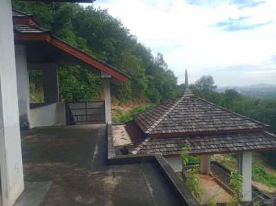 Sea View Land Chalong inc: Unfinished Villa.