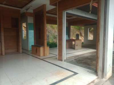 Sea View Land Chalong inc: Unfinished Villa.