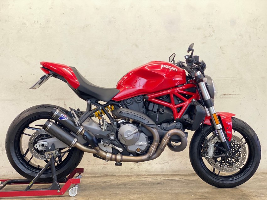 DUCATI MONSTER 821 2021 ( Last Model Of Monster 821 Red Frame ) | 500 ...