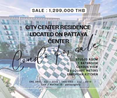Condo for sale at City Center Residence 