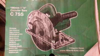 HITACHI,   CIRCULAR  SAW  C 7SS    FOR SALE.