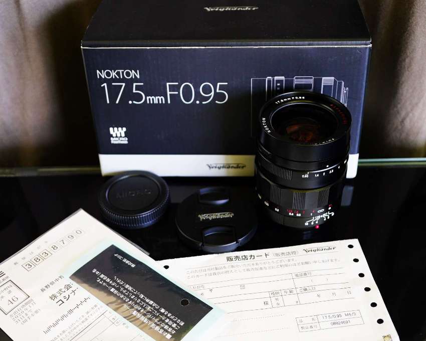 VOIGTLANDER NOKTON 17.5 F0.95-tops.edu.ng