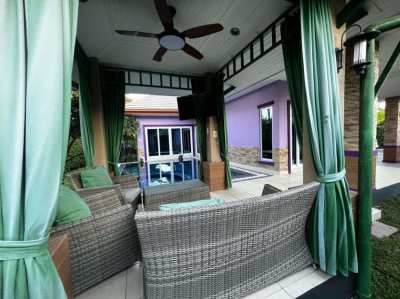 Beautiful fully furnished house in BaanDusit Pattaya View village 