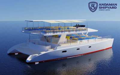 Day Charter Party Power Catamaran for sale and rental