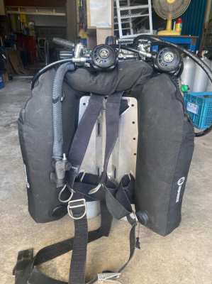 Apex Tech Diving Twin Set.