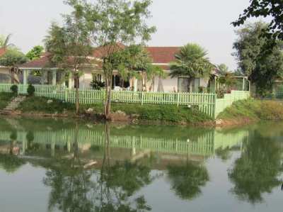 For Sale LTD Company With Fully Furnished Lakeside Villa, Pattaya