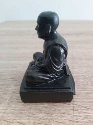 A Thaibronze state of a monk L.P Tuad