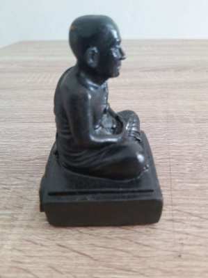 A Thaibronze state of a monk L.P Tuad