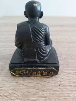 A Thaibronze state of a monk L.P Tuad