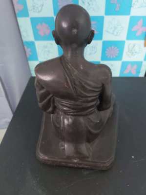 Thai bronze statue of a monk L.P koon 8