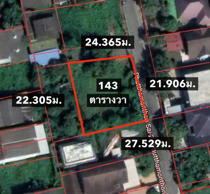 ขาย ที่ดินเปล่า พุทธมณฑล สาย 2 ซอย 11 แขวงบางไผ่ เขตบางแค กรุงเทพฯ 