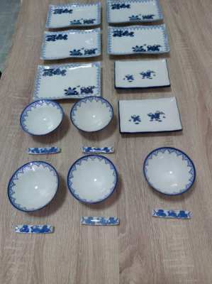 29 items of chinese blue and white porcelain 