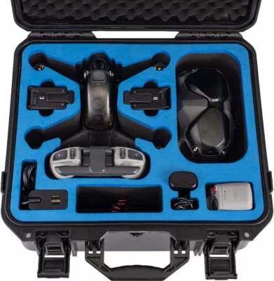 DJI FPV DRONE complete PLUS+ Carry Case, Motion Controller, Extra Bat