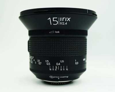 Irix 15mm f2.4 Ultra Wide-Angle Lens for Nikon F Mount, Weather-Sealed