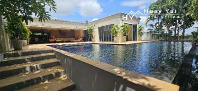 #3337 Beautiful Oasis with huge wrap around pool in mature garden