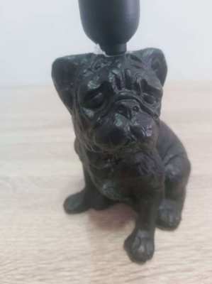 Really unusual BULLDOG candle holder