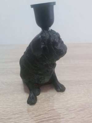 Really unusual BULLDOG candle holder