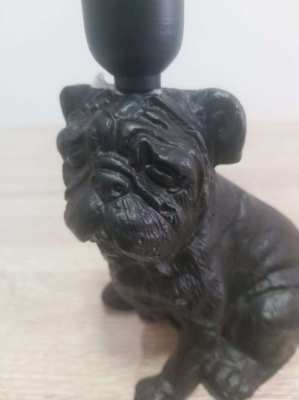 Really unusual BULLDOG candle holder