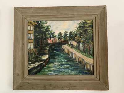 Oil painting collection from famous Swedish Painter Carl Lindberg