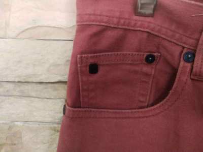 Dark Red/Rust Quiksilver Jeans – Size 36 Slim – Only 250 Baht