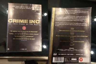 English Language DVD Documentaries and Series –Business and Crime/Mafi