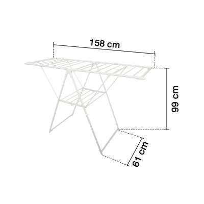 Foldable Driying Rack (White)