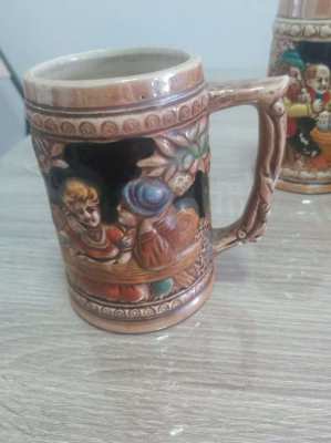 Set of 4 german style beer steins