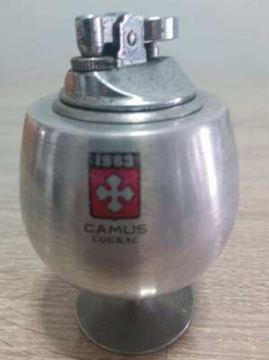  A Rare and highly collectable Camus 1863 cognac desk lighter